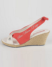Le Coq Sportif Pecheurs Wedge kilklack i röd