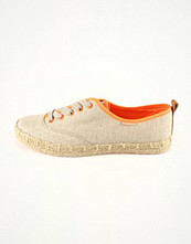 Juicy Couture J170207 canvas & tygskor i mörkbrun