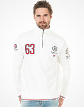 Henri Lloyd Gb Rwr Half Zip Sweat Bright White
