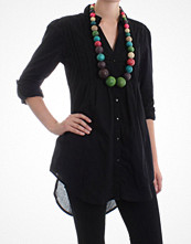 Vila Luna L/S Button Black
