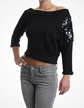 Object Gwen True Sweat 3/4 Top Black