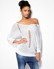 Mixed from Italy V-neck Crochet Knit