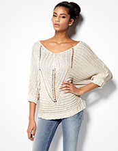 Mixed from Italy V-neck Crochet Knit