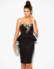 Chi-Chi Peplum Beaded Dress