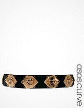 ASOS CURVE Deco Plate Waist Belt
