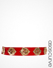ASOS CURVE Deco Plate Waist Belt
