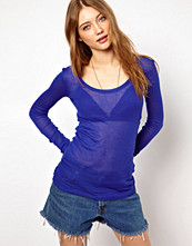 American Vintage Second Skin V Neck With Long Sleeves