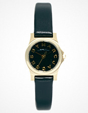 Marc By Marc Jacobs Mini Henry Black Leather Strap Watch