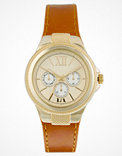 ASOS Tan Strap Watch with Boyfriend Case
