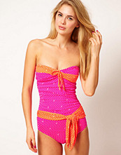 Juicy Couture Twsited Sister Bandeau Maillot