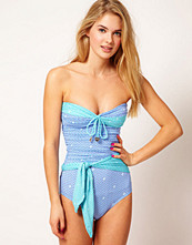 Juicy Couture Twsited Sister Bandeau Maillot
