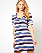 French Connection Stripey Sandy One Sleeve Tee Dress