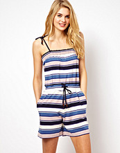 French Connection Stripey Sandy Playsuit