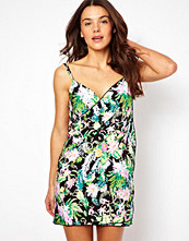 Sunseeker Tropicana Print Wrap Beach Dress