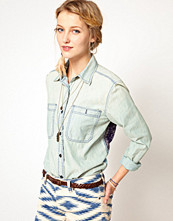 Denim & Supply Ralph Lauren Denim & Supply By Ralph Lauren Soft Denim Shirt With Bandana Print