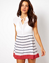 French Connection Sun Stripe Knee Length Dress