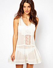River Island Crochet Drop Waist Dress
