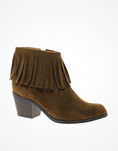 London Rebel Cuban Fringe Boot