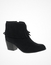 London Rebel Cuban Fringe Boot