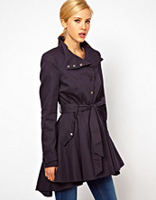 ASOS Popper Front Skater Mac