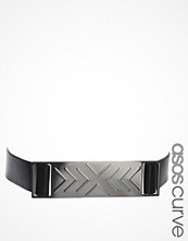 ASOS CURVE Embossed Plate Waist Belt