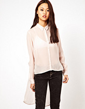Cheap Monday Shirt With Hi Lo Hem
