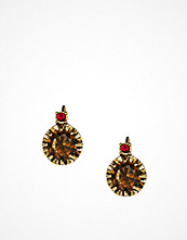 Les Nereides Quartz Diamonte Earrings
