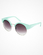ASOS Half Frame Kitten Round Sunglasses