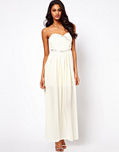 TFNC Maxi Dress with Embellished Bandeau