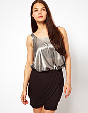 American Vintage Wrap Over Skirt in Jersey