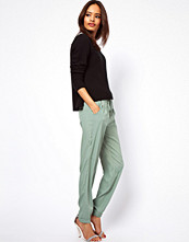 ASOS Peg Trousers with Waist Detail