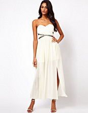 TFNC Maxi Dress with Embellished Bandeau and Sweetheart Neckline