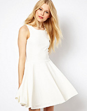 River Island Textured Skater Dress