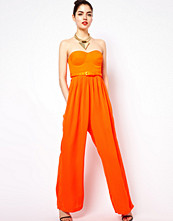 Aqua Jagger Jumpsuit With Bodice Top