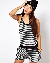 Adidas Striped Playsuit