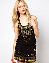 River Island Embellished Playsuit