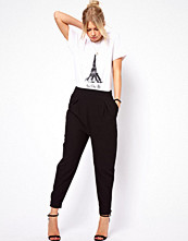 ASOS PETITE Exclusive Soft Trousers With Cuff