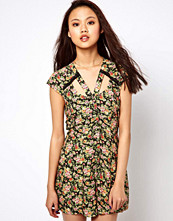 River Island Ditsy Print Playsuit