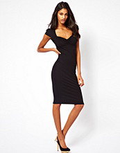 ASOS Midi Bodycon Dress with Ruched Bust
