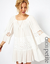 ASOS PETITE EXCLUSIVE Trapeze Dress With Laser Cut Panel