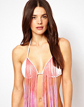 ASOS Ombre Fringe Triangle Bikini Top