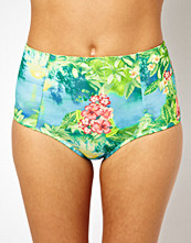 ASOS Hawaii Print High Waisted Bikini Pant