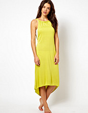 ASOS Cut Out Back Midi Dip Hem Beach Dress