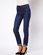 ASOS Marney Straight Leg Jeans In Dark Wash