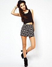 ASOS Culottes In Monochrome Print