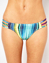 Motel Triple Strap Detail Hipster Bikini Bottom