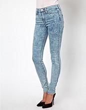 River Island Molly Skinny Jean In Acid Wash