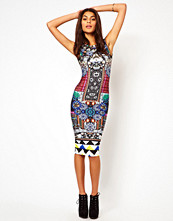 ASOS Bodycon Dress In Jewel Habenera Print