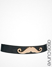 ASOS CURVE Moustache Buckle Waist Belt
