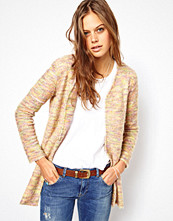 ASOS Cardigan in Fluffy Texture with Ombre